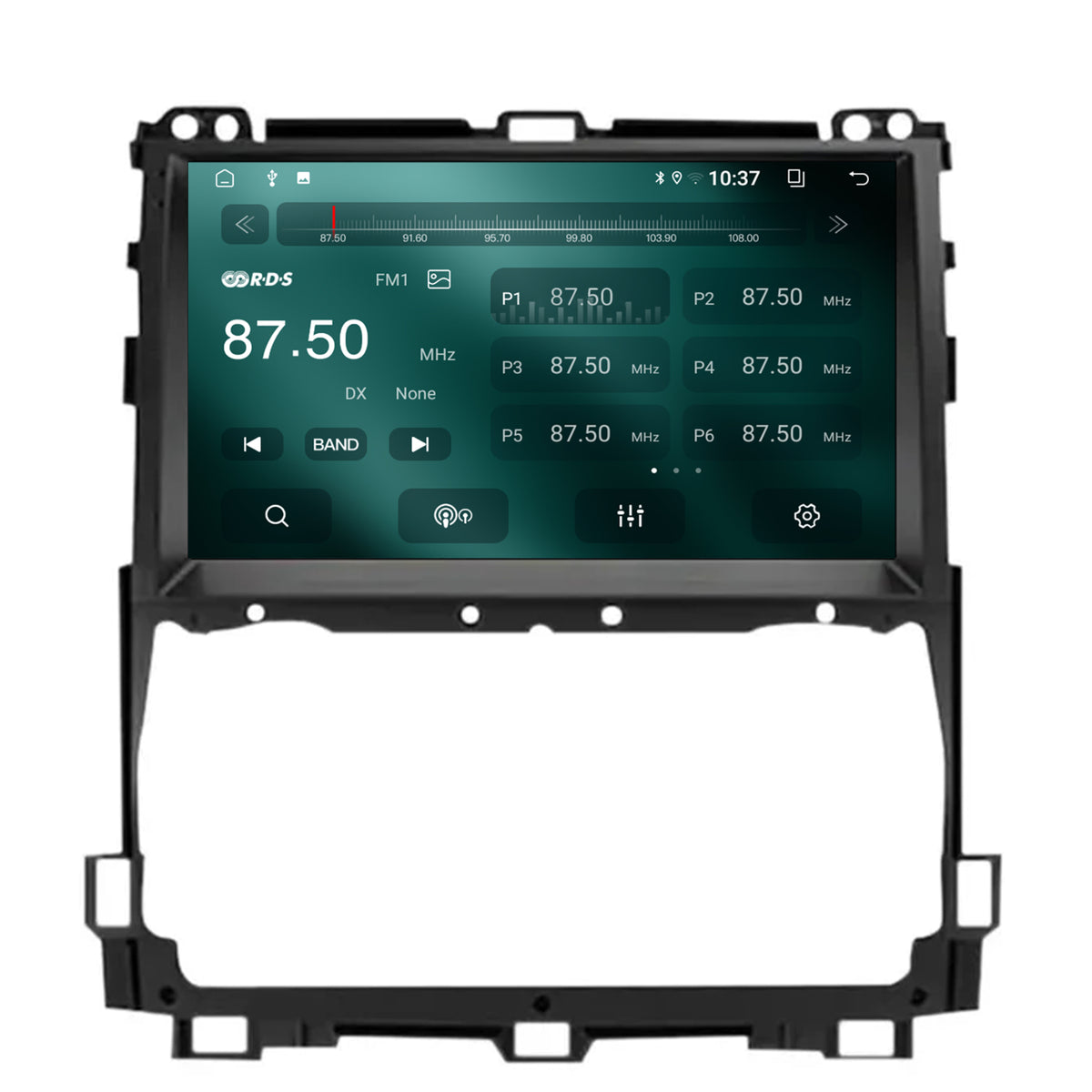 Navigatie 2K Toyota Prado J120 (2002-2010), Android, S-Quadcore / 4GB RAM + 64GB ROM, 9.5 Inch - AD-BGS90042K+AD-BGRKIT084