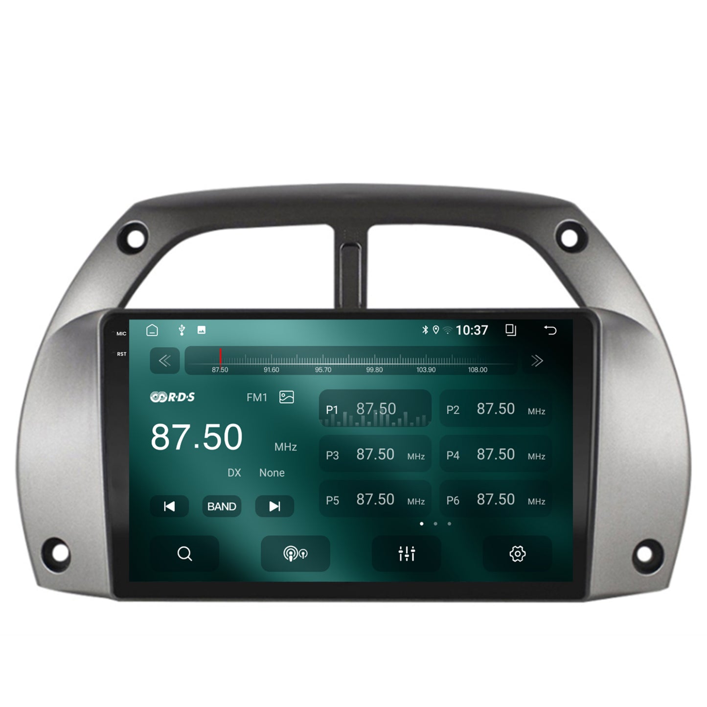 Navigatie 2K Toyota RAV4 (2001-2006), Android, S-Quadcore / 4GB RAM + 64GB ROM, 9.5 Inch - AD-BGS90042K+AD-BGRKIT109