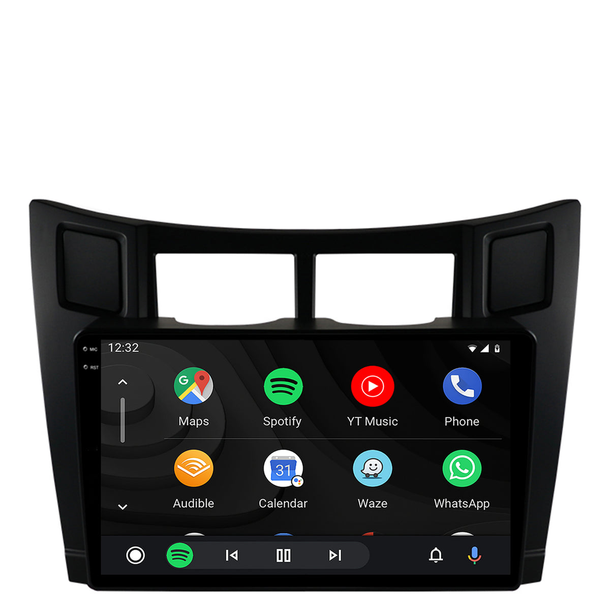 Navigatie 2K Toyota Yaris (2005-2012), Android, S-Quadcore / 4GB RAM + 64GB ROM, 9.5 Inch - AD-BGS90042K+AD-BGRKIT103