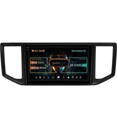 Navigatie 2K Volkswagen Crafter (2017+), Android, S-Quadcore / 4GB RAM + 64GB ROM, 10.36 Inch - AD-BGS100042K+AD-BGRKIT056