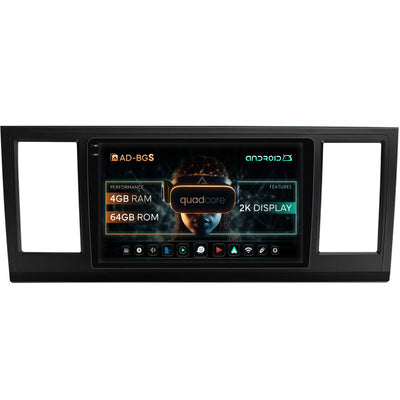 Navigatie 2K Volkswagen Transporter / Caravelle / Multivan T6 (2015+), Android, S-Quadcore / 4GB RAM + 64GB ROM, 9.5 Inch - AD-BGS90042K+AD-BGRKIT056V2