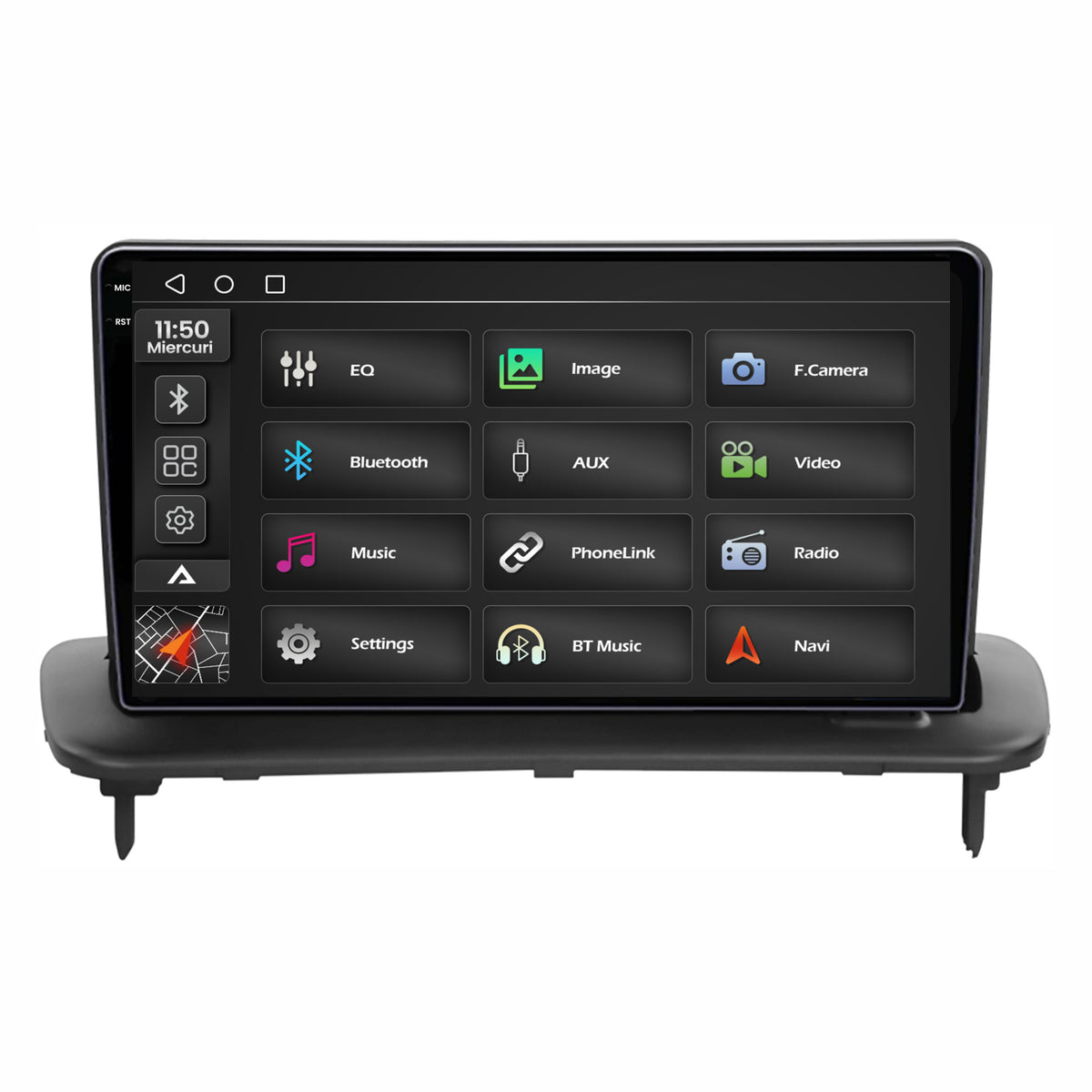 Navigatie 2K Volvo C40 C30 S40 C70 V50 (2004-2012), Android, S-Quadcore / 4GB RAM + 64GB ROM, 9.5 Inch - AD-BGS90042K+AD-BGRKIT403