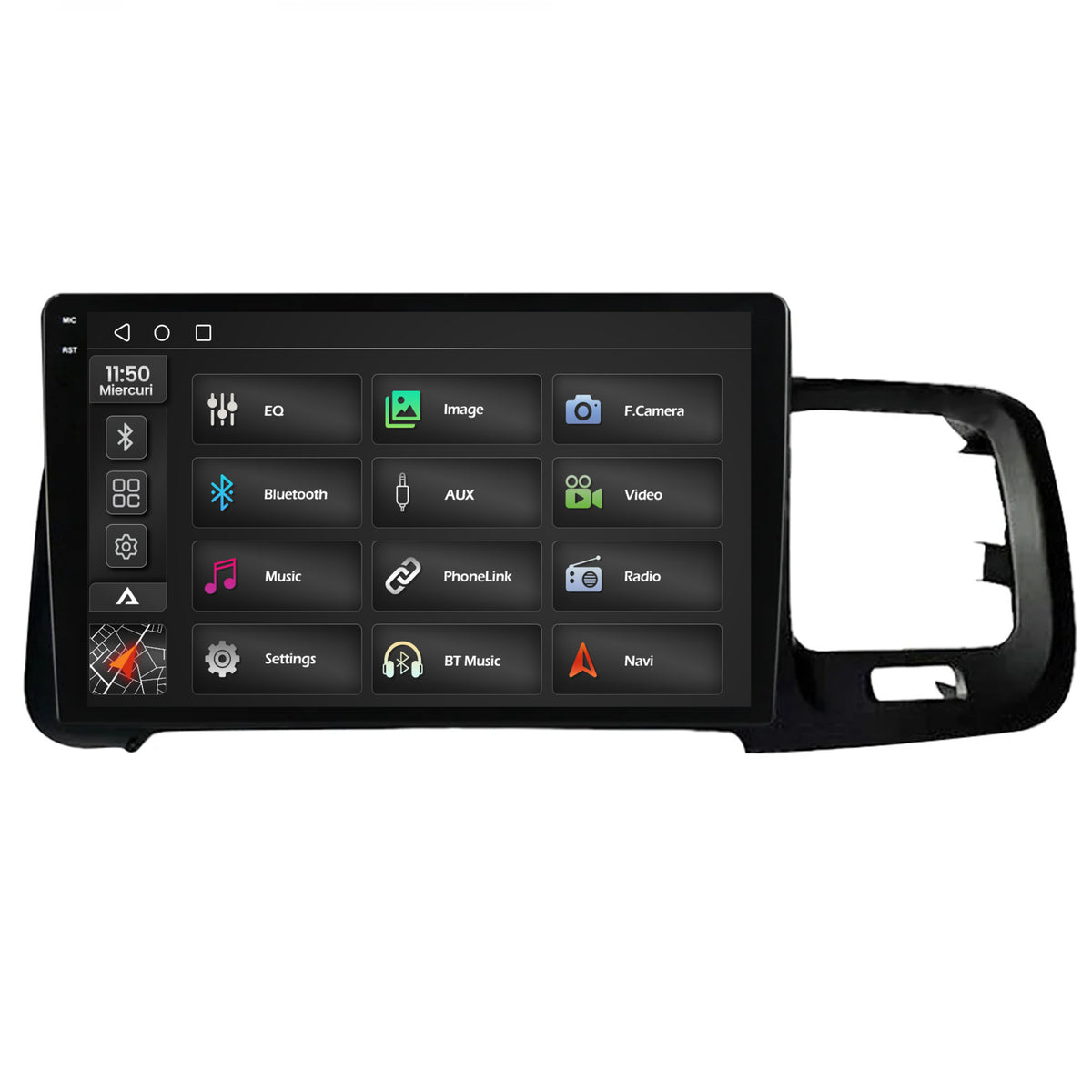 Navigatie 2K Volvo S60 (2010-2015), Android, S-Quadcore / 4GB RAM + 64GB ROM, 9.5 Inch - AD-BGS90042K+AD-BGRKIT401