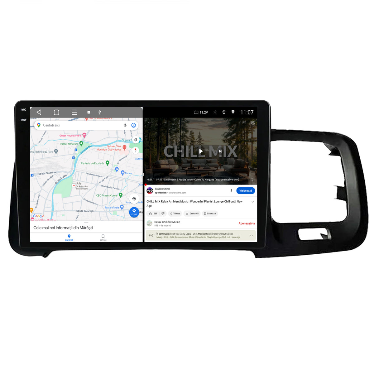 Navigatie 2K Volvo S60 (2010-2015), Android, S-Quadcore / 4GB RAM + 64GB ROM, 9.5 Inch - AD-BGS90042K+AD-BGRKIT401