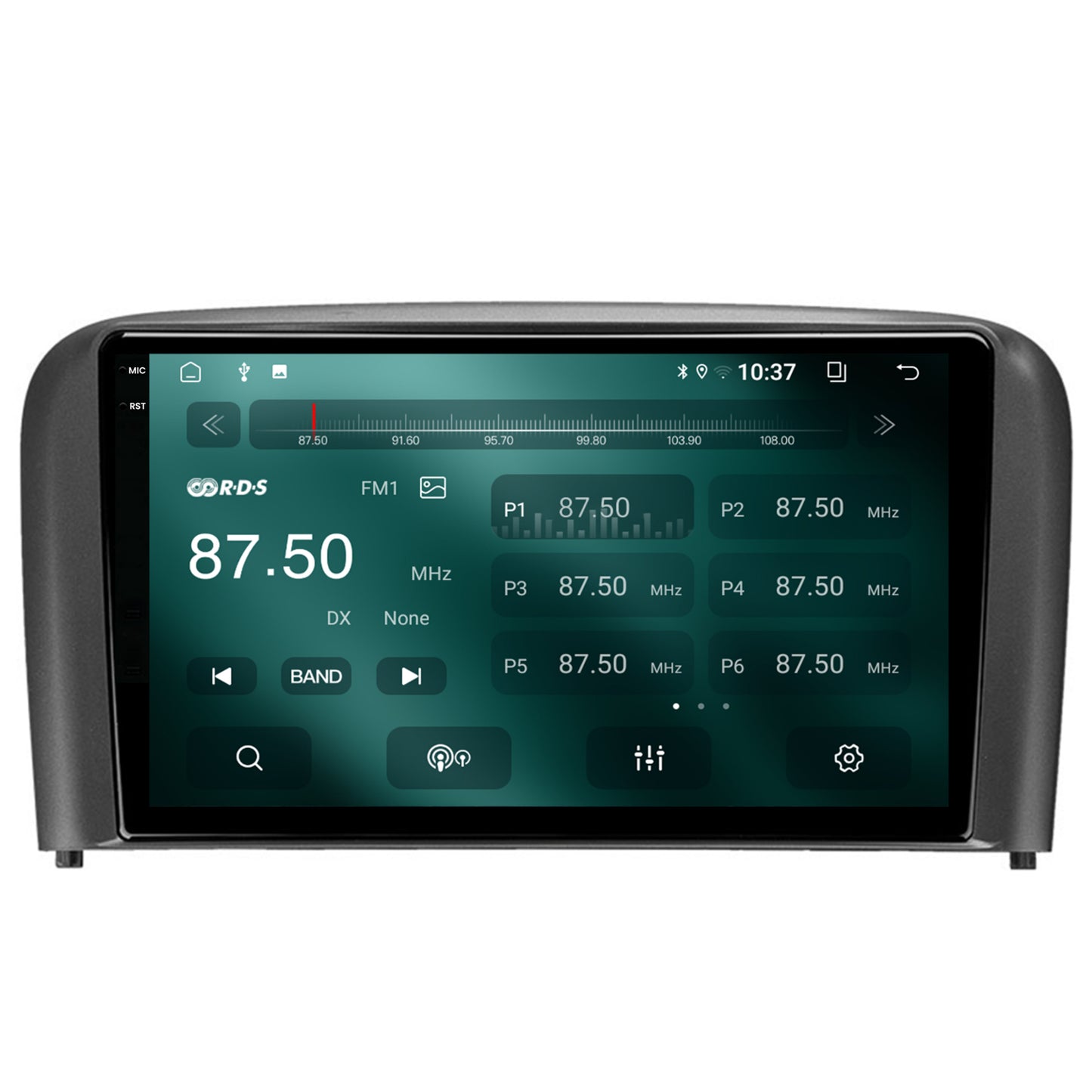 Navigatie 2K Volvo S80 (1998-2004), Android, S-Quadcore / 4GB RAM + 64GB ROM, 9.5 Inch - AD-BGS90042K+AD-BGRKIT404