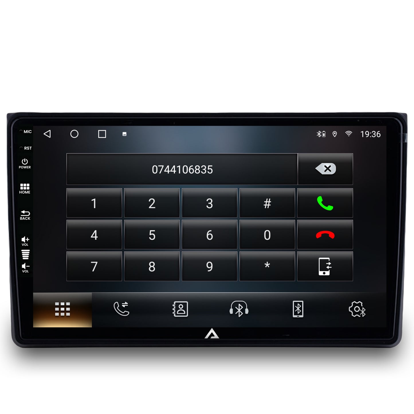 Navigatie Audi A4(B6/B7) / Seat Exeo, Android, A-Octacore / 4GB RAM + 64GB ROM, 9 Inch - AD-BGA9004+AD-BGRKIT425