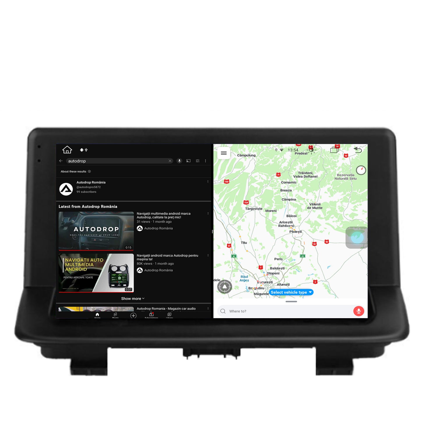 Navigatie Audi Q3 (2011-2018), Android, Z-Octacore / 8GB RAM + 256GB ROM, 9 Inch - AD-BGZ9008+AD-BGRKIT427