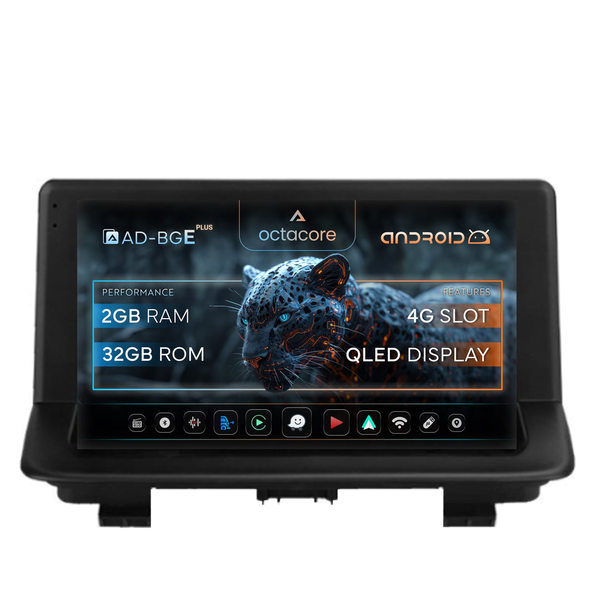 Navigatie Audi Q3 (2011-2018), Android, E-Octacore / 2GB RAM + 32GB ROM, 9 Inch - AD-BGE9002+AD-BGRKIT427