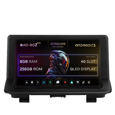 Navigatie Audi Q3 (2011-2018), Android, Z-Octacore / 8GB RAM + 256GB ROM, 9 Inch - AD-BGZ9008+AD-BGRKIT427