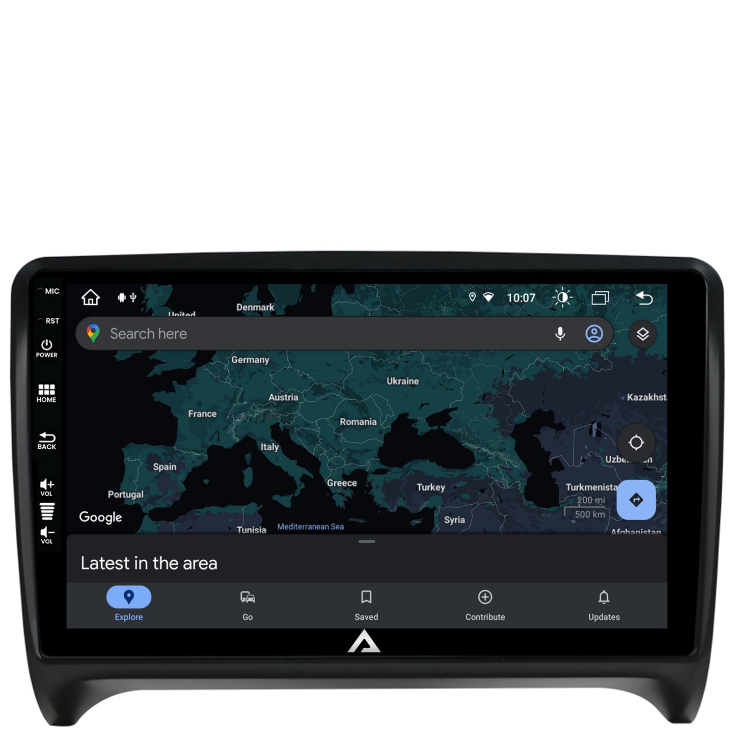 Navigatie Audi TT, Android, Z-Octacore / 8GB RAM + 256GB ROM, 9 Inch - AD-BGZ9008+AD-BGRKIT426