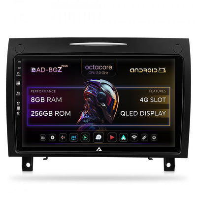 Navigatie Benz SLK (2006-2010), Android, Z-Octacore / 8GB RAM + 256GB ROM, 9 Inch - AD-BGZ9008+AD-BGRKIT406V2