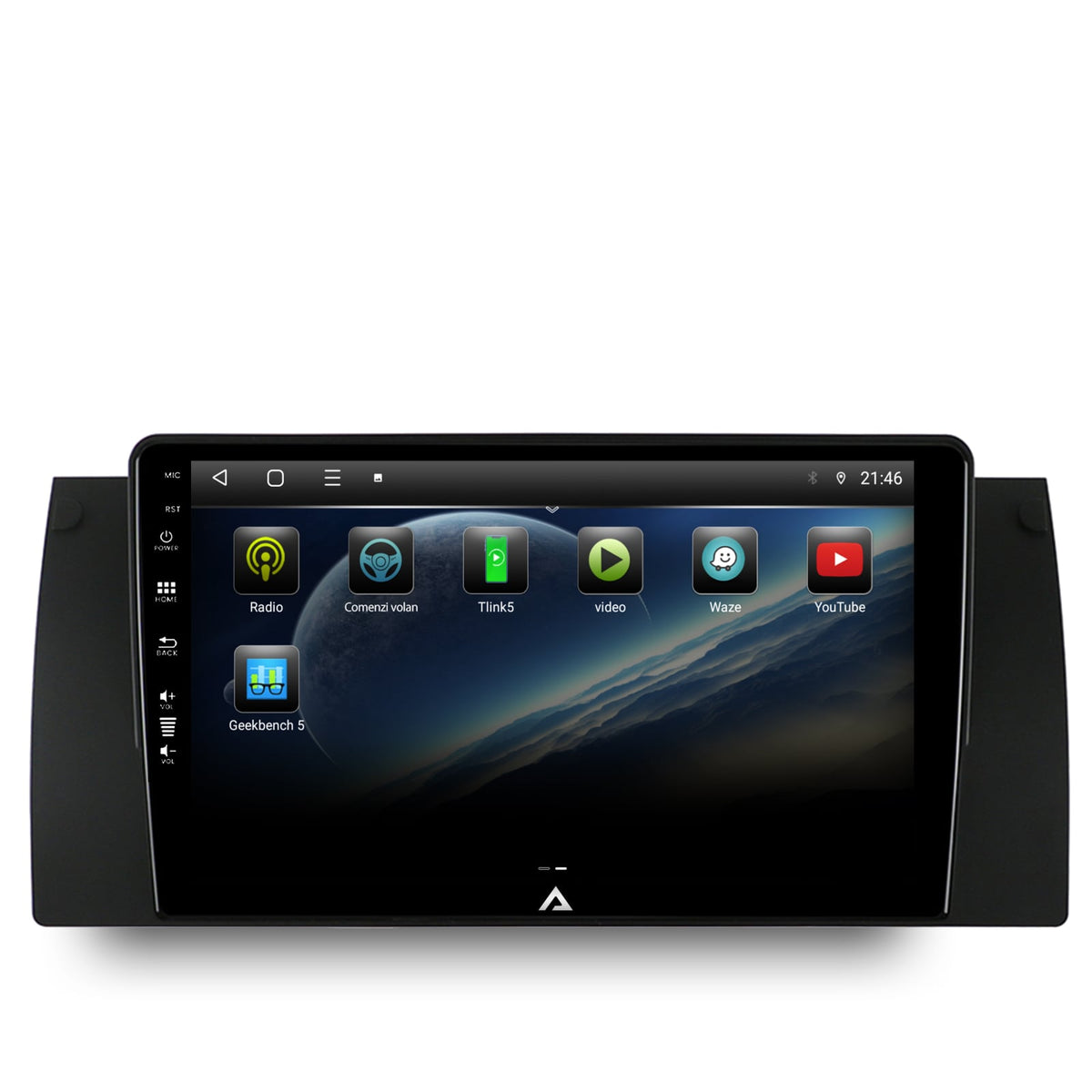 Navigatie BMW E39/E53/E38, Android, E-Octacore / 2GB RAM + 32GB ROM, 9 Inch - AD-BGE9002+AD-BGRKIT396