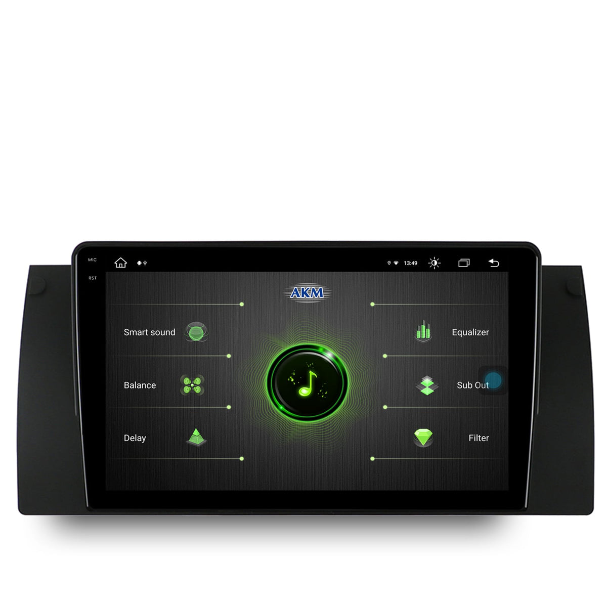 Navigatie BMW E39/E53/E38, Android, V-Octacore / 4GB RAM + 64GB ROM, 9.5 Inch - AD-BGV9004+AD-BGRKIT396