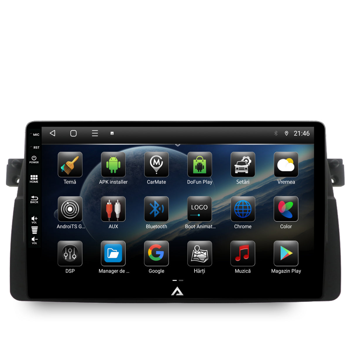 Navigatie BMW E46, Android, E-Octacore / 2GB RAM + 32GB ROM, 9 Inch - AD-BGE9002+AD-BGRKIT397