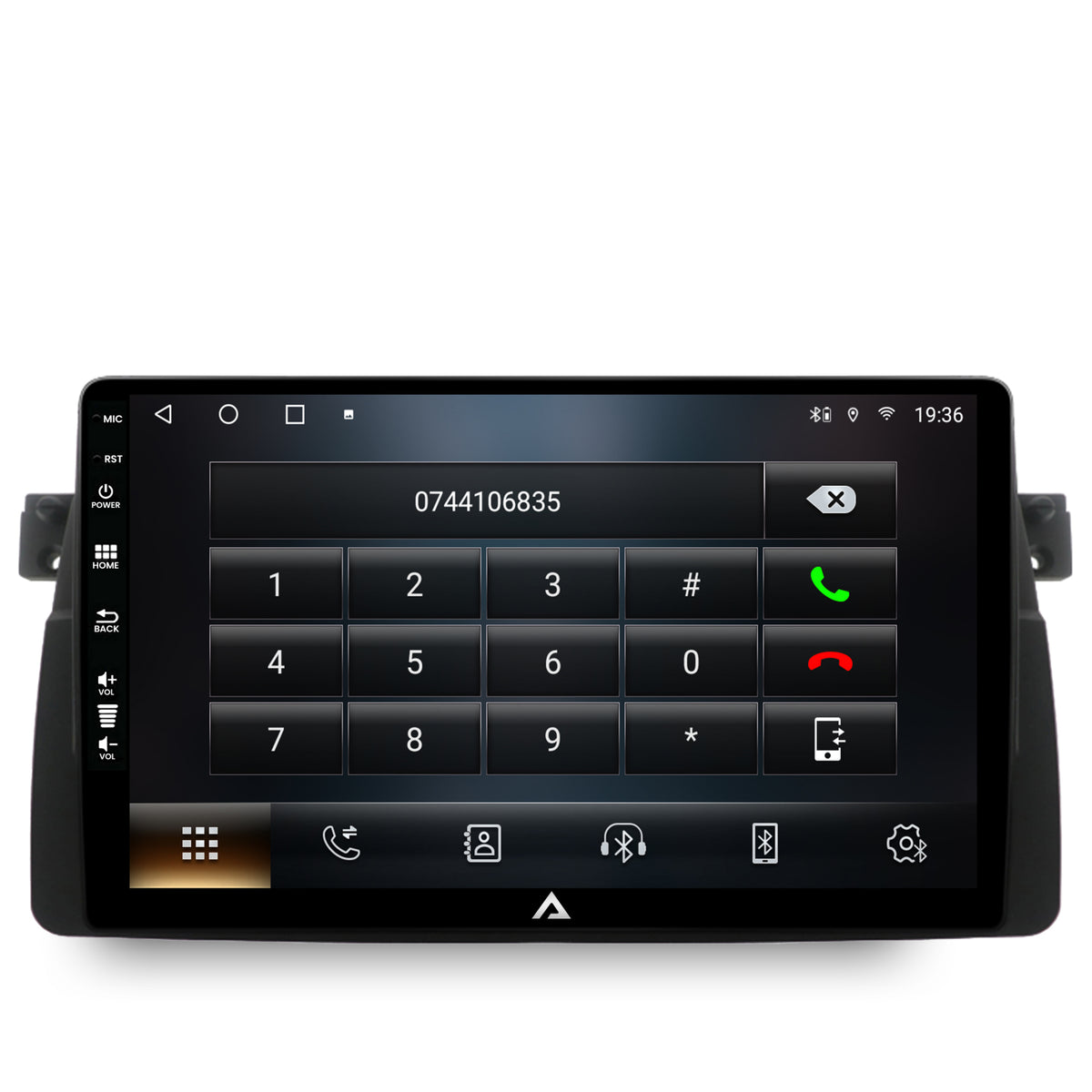 Navigatie BMW E46, Android, A-Octacore / 4GB RAM + 64GB ROM, 9 Inch - AD-BGA9004+AD-BGRKIT397
