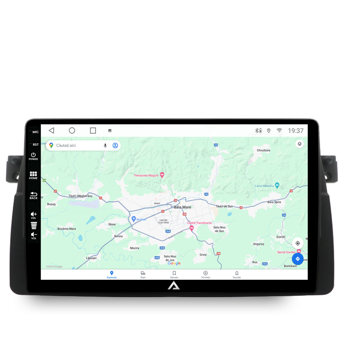 Navigatie BMW E46, Android, A-Octacore / 4GB RAM + 64GB ROM, 9 Inch - AD-BGA9004+AD-BGRKIT397