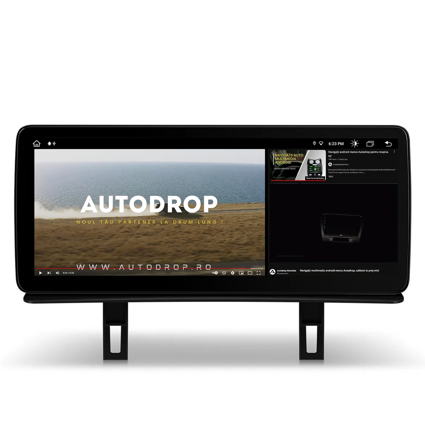 Navigatie BMW Seria 1 E87 (2006-2012), Varianta iDrive, Android 13, BM-Octacore / 8GB RAM + 256GB ROM, 12.3" Inch - AD-BGBM12008+AD-BGRKITBM005