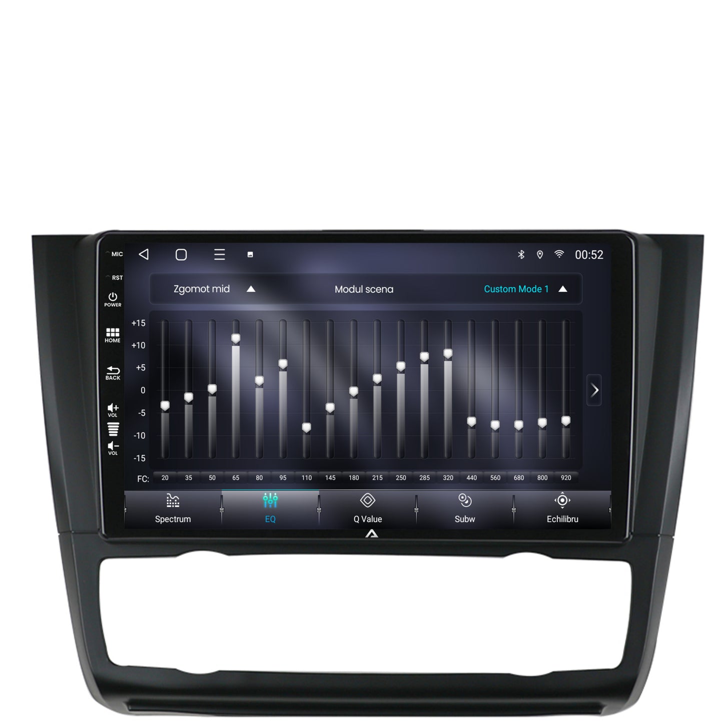 Navigatie BMW Seria 1 E87 (2007-2011), Clima Automata, Android, P-Octacore / 2GB RAM + 32GB ROM, 9 Inch - AD-BGP9002+AD-BGRKIT399