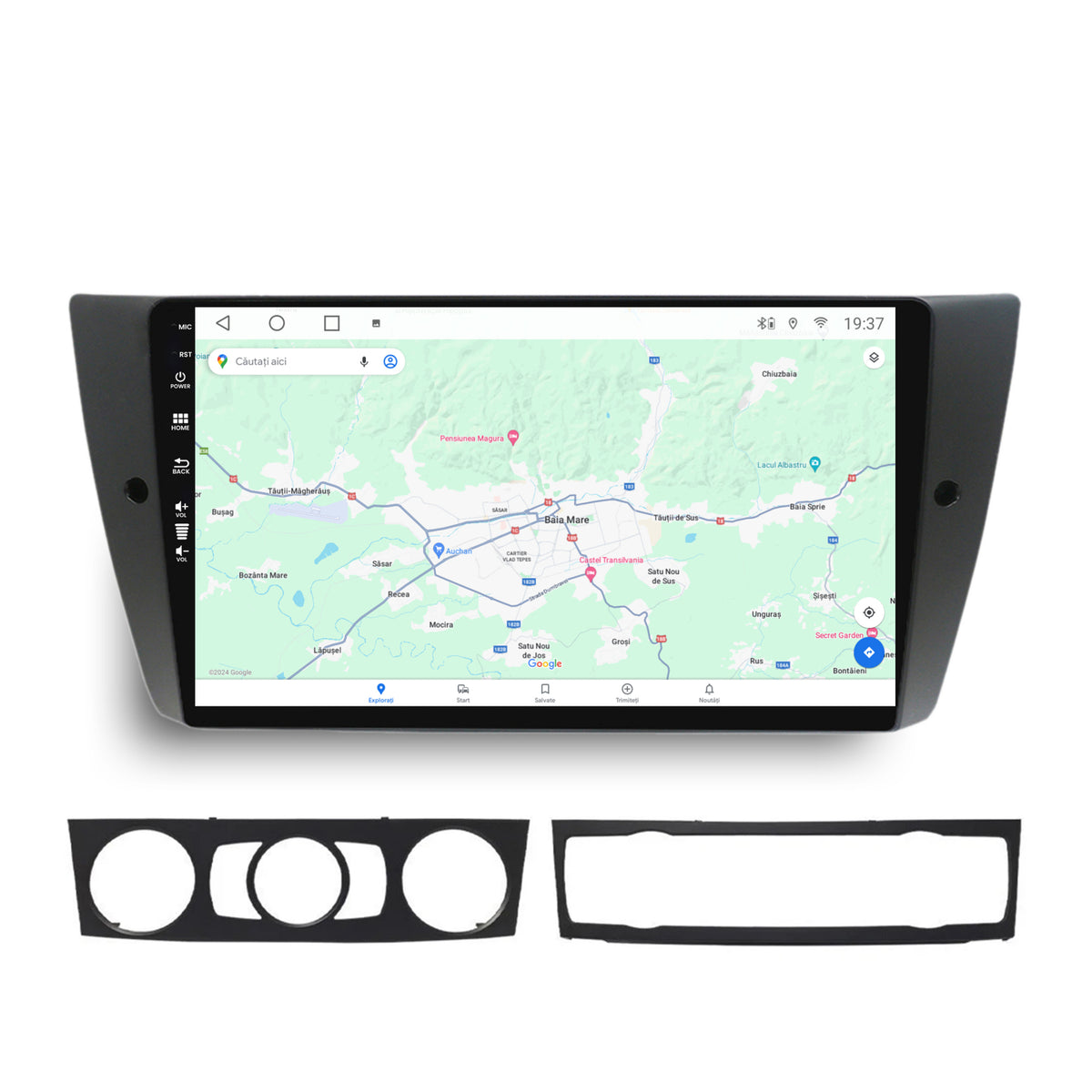 Navigatie BMW Seria 3 E90, E91, E92, Android, A-Octacore / 4GB RAM + 64GB ROM, 9 Inch - AD-BGA9004+AD-BGRKIT391