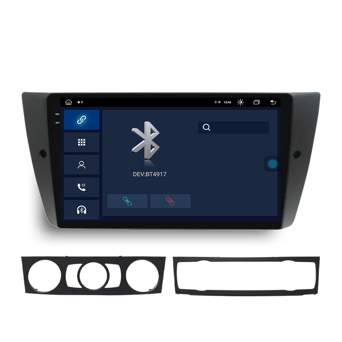 Navigatie BMW Seria 3 E90, E91, E92, Android, V-Octacore / 4GB RAM + 64GB ROM, 9.5 Inch - AD-BGV9004+AD-BGRKIT391