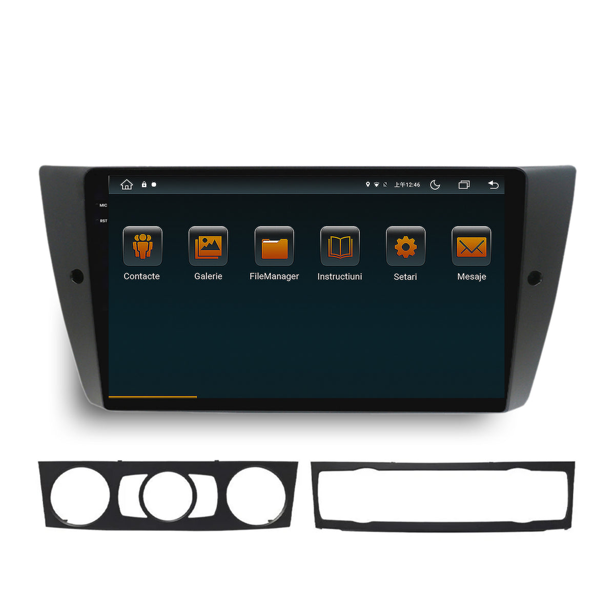 Navigatie BMW Seria 3 E90, E91, E92, Android, V-Octacore / 4GB RAM + 64GB ROM, 9.5 Inch - AD-BGV9004+AD-BGRKIT391