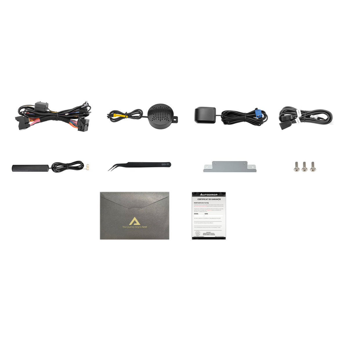 Navigatie BMW Seria 3 E90/E91/E92/E93 (2005-2012), Linux OS & OEM, Varianta CCC, CarPlay & Android Auto Wireless, MirrorLink, Camera AHD, 12.3 Inch - AD-BGBMLNX12CC+AD-BGRKITBM007