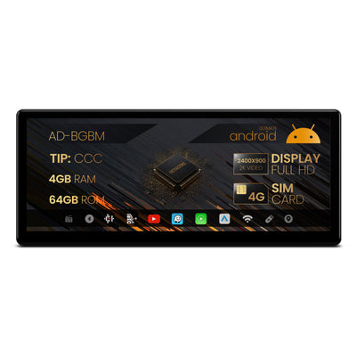 Navigatie BMW Seria 3 E90/E91/E92/E93 (2007-2013), Varianta CCC, Android 13, BM-Octacore / 4GB RAM + 64GB ROM, 12.3" Inch - AD-BGBM12004CC+AD-BGRKITBM007