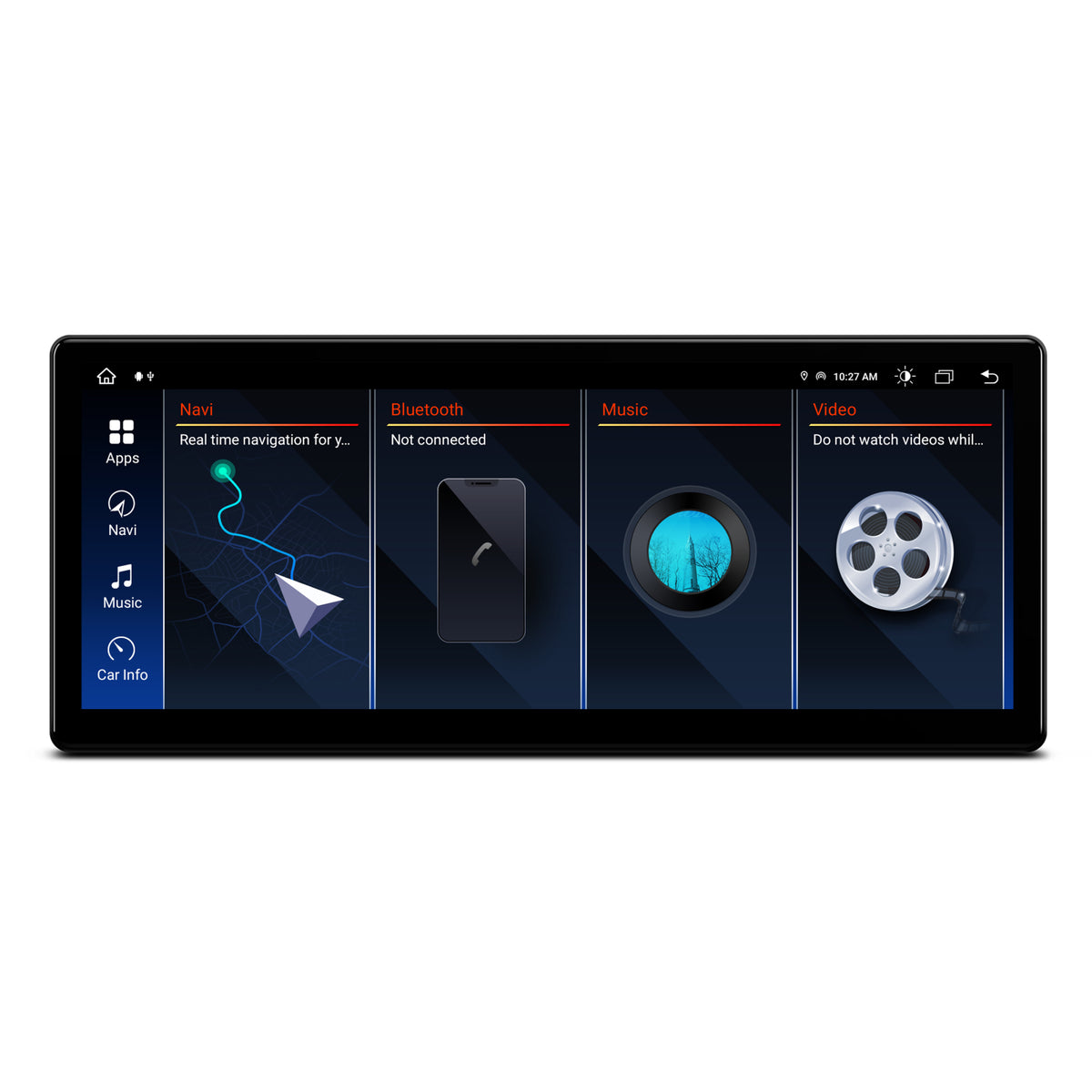 Navigatie BMW Seria 3 E90/E91/E92/E93 (2007-2013), Varianta CCC, Android 13, BM-Octacore / 8GB RAM + 256GB ROM, 12.3" Inch - AD-BGBM12008CC+AD-BGRKITBM007