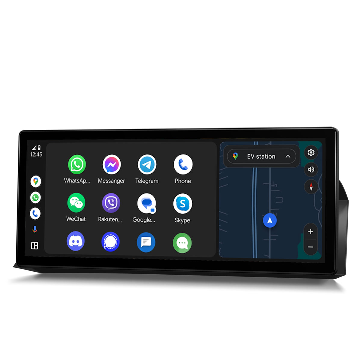 Navigatie BMW Seria 5 E60/E61, M5 (2003-2010), Linux OS & OEM, Varianta CIC, CarPlay & Android Auto Wireless, MirrorLink, Camera AHD, 12.3 Inch - AD-BGBMLNX12CI+AD-BGRKITBM001