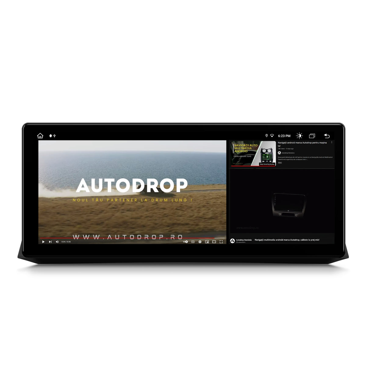 Navigatie BMW Seria 5 E60/E61, M5 (2009-2012), Varianta CIC, Android 13, BM-Octacore / 4GB RAM + 64GB ROM, 12.3" Inch - AD-BGBM12004CI+AD-BGRKITBM001