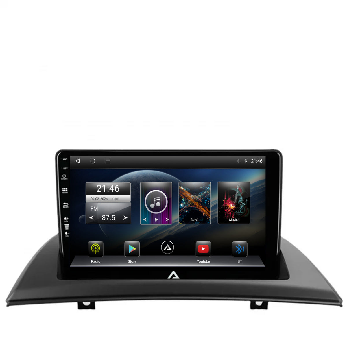 Navigatie BMW X3 E83 (2003-2010), Android, E-Octacore / 2GB RAM + 32GB ROM, 9 Inch - AD-BGE9002+AD-BGRKIT395