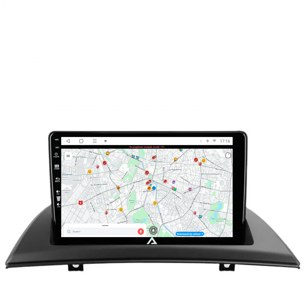 Navigatie BMW X3 E83 (2003-2010), Android, E-Octacore / 2GB RAM + 32GB ROM, 9 Inch - AD-BGE9002+AD-BGRKIT395