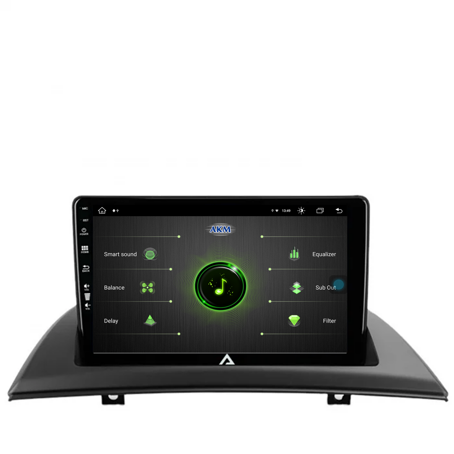 Navigatie BMW X3 E83 (2003-2010), Android, Z-Octacore / 8GB RAM + 256GB ROM, 9 Inch - AD-BGZ9008+AD-BGRKIT395
