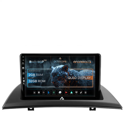 Navigatie BMW X3 E83 (2003-2012), Android, P-Octacore / 2GB RAM + 32GB ROM, 9 Inch - AD-BGP9002+AD-BGRKIT395