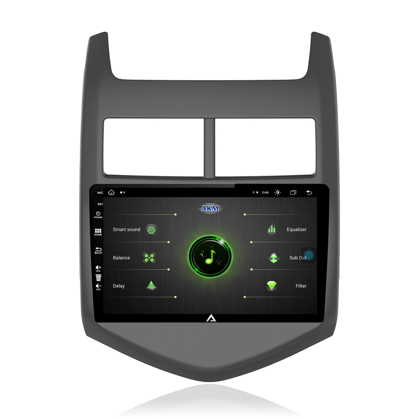 Navigatie Chevrolet Aveo 2 (2010-2015), Android, Z-Octacore / 8GB RAM + 256GB ROM, 9 Inch - AD-BGZ9008+AD-BGRKIT239