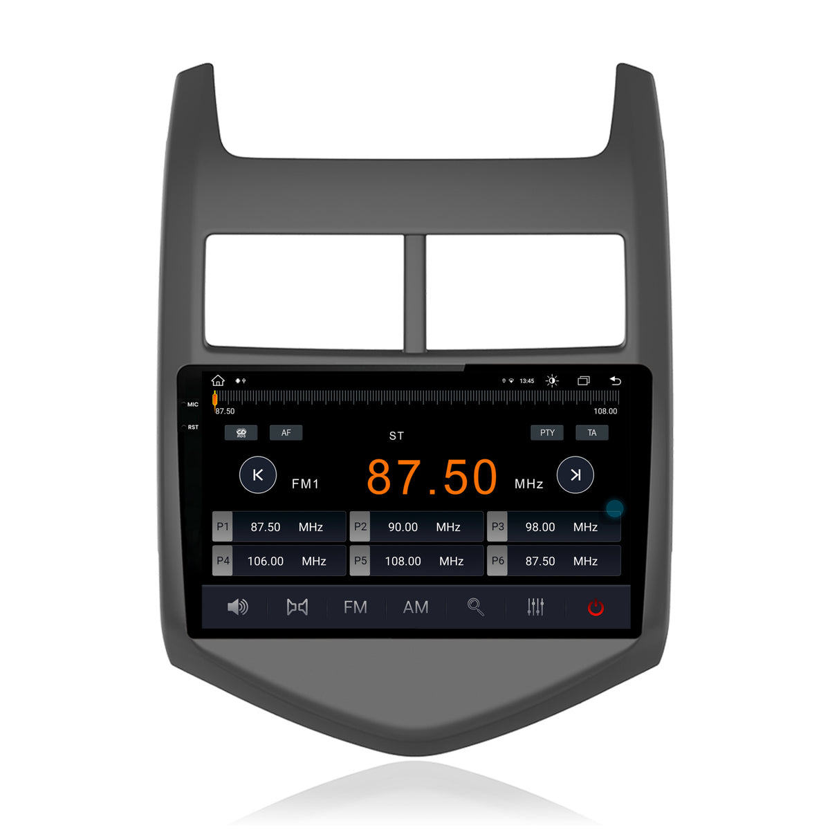 Navigatie Chevrolet Aveo 2 (2010-2015), Android, X-Octacore / 8GB RAM + 256GB ROM, 9.5 Inch - AD-BGX9008+AD-BGRKIT239