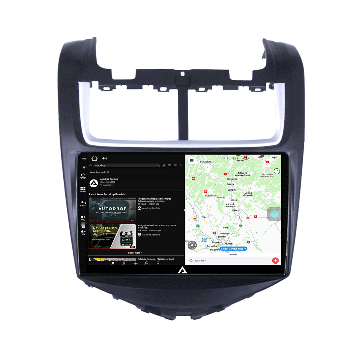 Navigatie Chevrolet Aveo (2014-2017), Android, Z-Octacore / 8GB RAM + 256GB ROM, 9 Inch - AD-BGZ9008+AD-BGRKIT234