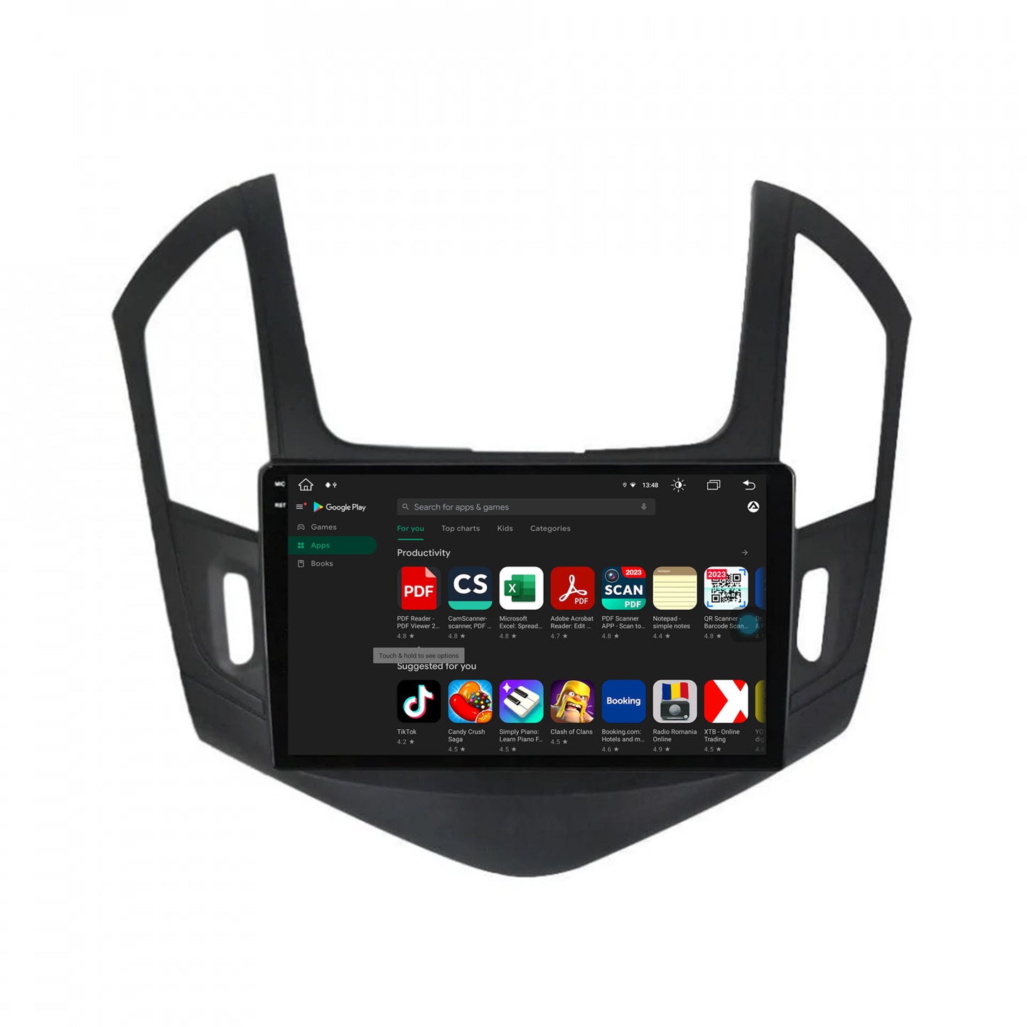 Navigatie Chevrolet Cruze (2013-2015), Android, V-Octacore / 4GB RAM + 64GB ROM, 10.36 Inch - AD-BGV10004+AD-BGRKIT244