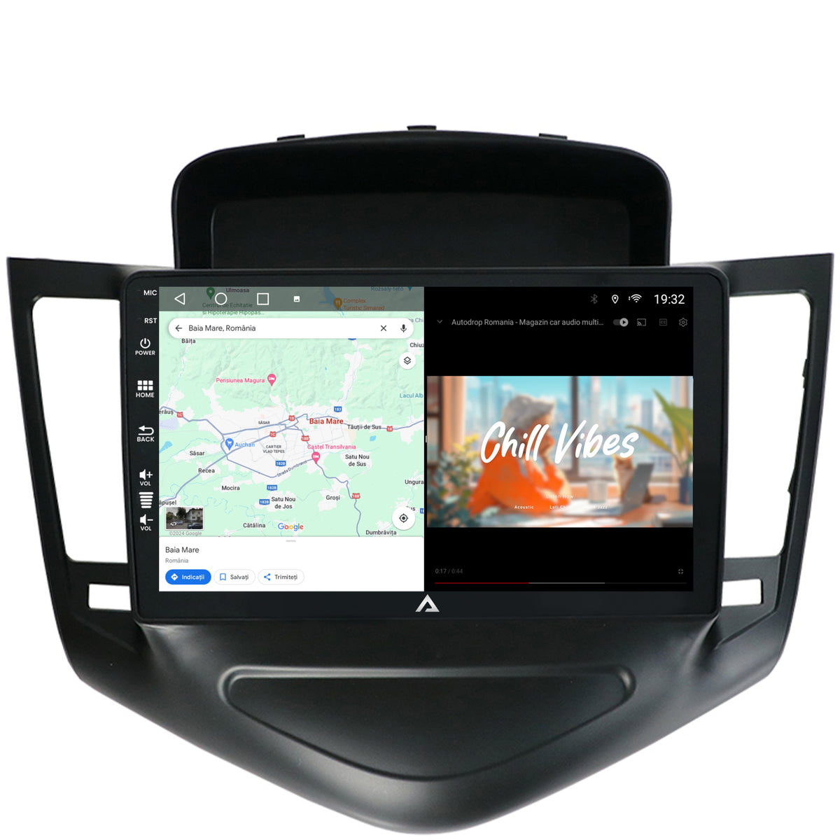 Navigatie Chevrolet Cruze (2008-2014), Android, A-Octacore / 4GB RAM + 64GB ROM, 9 Inch - AD-BGA9004+AD-BGRKIT237