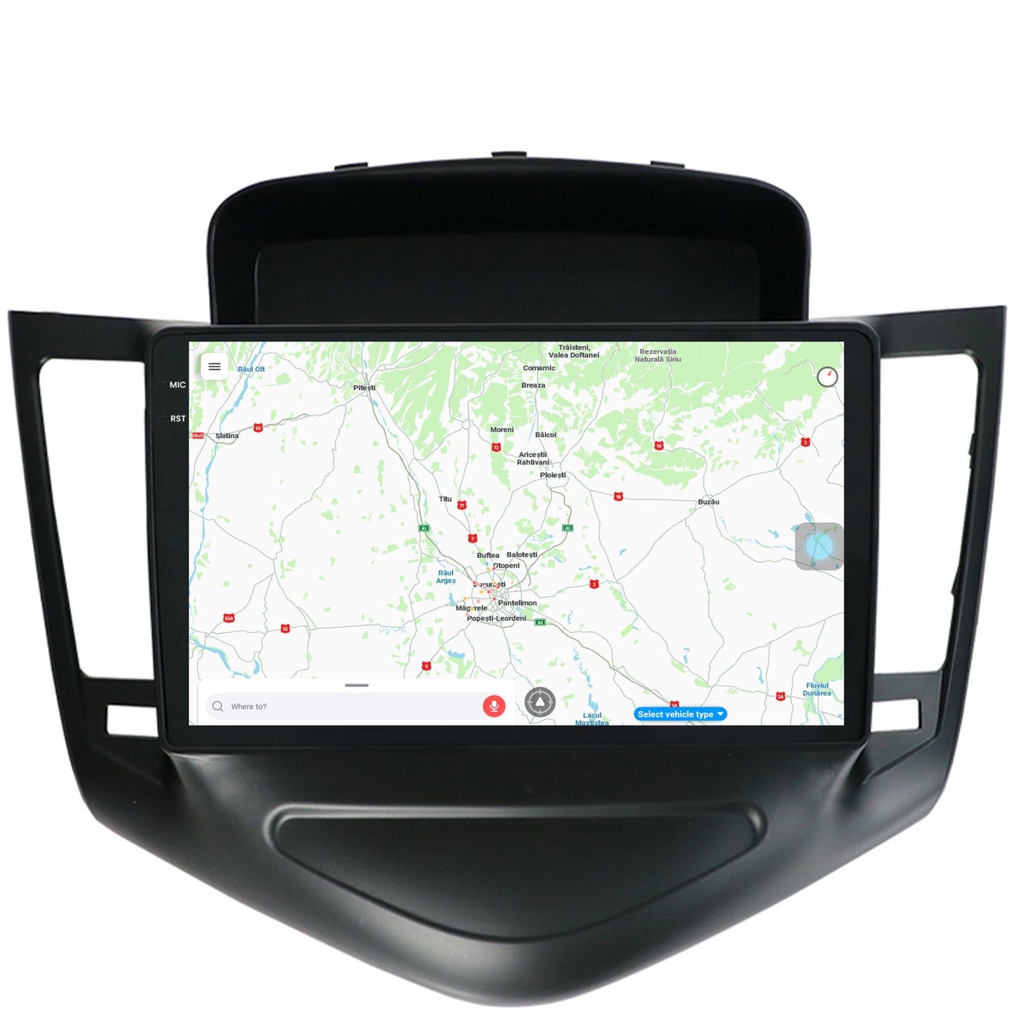 Navigatie Chevrolet Cruze (2008-2014), Android, X-Octacore / 8GB RAM + 256GB ROM, 9.5 Inch - AD-BGX9008+AD-BGRKIT237