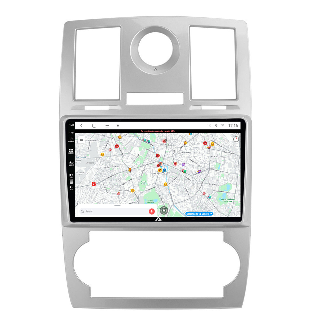 Navigatie Chrysler 300C (2004-2011), Android, E-Octacore / 2GB RAM + 32GB ROM, 9 Inch - AD-BGE9002+AD-BGRKIT421