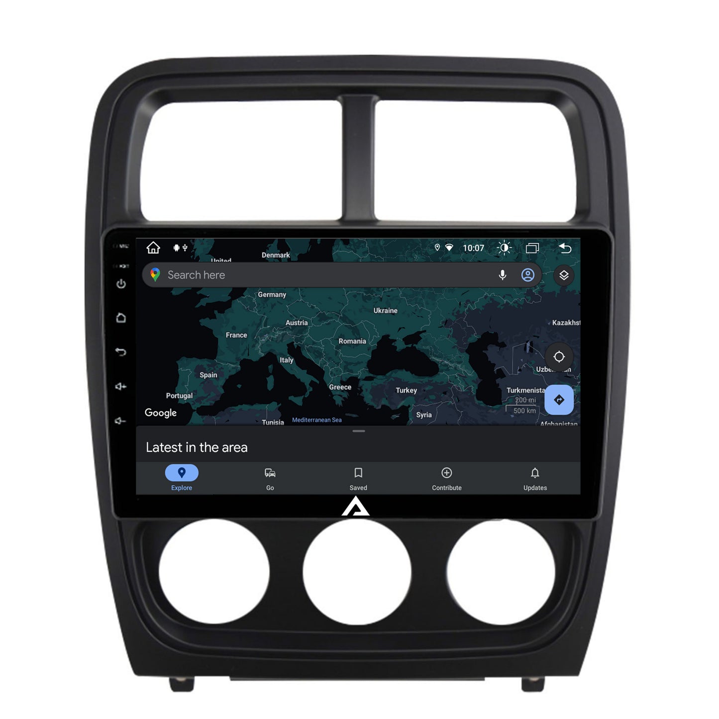 Navigatie Dodge Caliber (2010-2012), Android, Z-Octacore / 8GB RAM + 256GB ROM, 9 Inch - AD-BGZ9008+AD-BGRKIT295V2