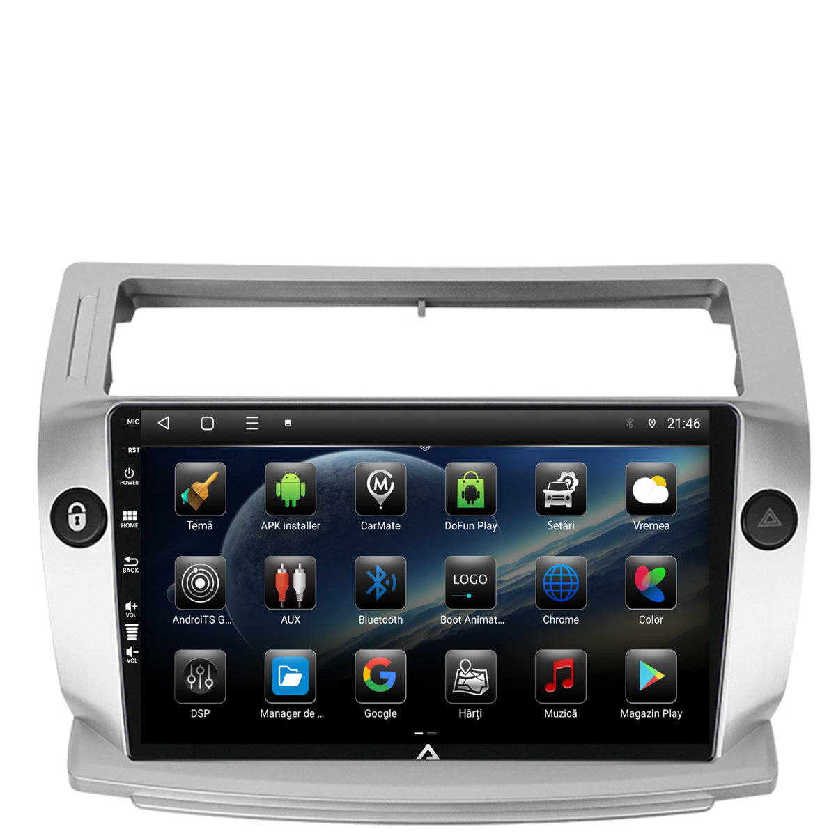 Navigatie Citroen C4 (2004-2014), Android, E-Octacore / 2GB RAM + 32GB ROM, 9 Inch - AD-BGE9002+AD-BGRKIT346
