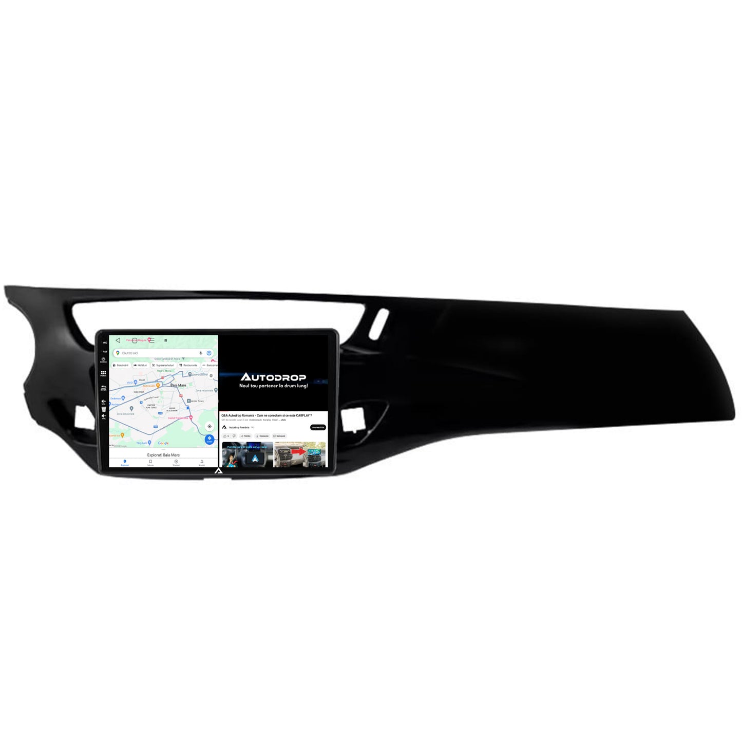 Navigatie Citroen C3 II (2009-2016), Android, E-Octacore / 2GB RAM + 32GB ROM, 9 Inch - AD-BGE9002+AD-BGRKIT341
