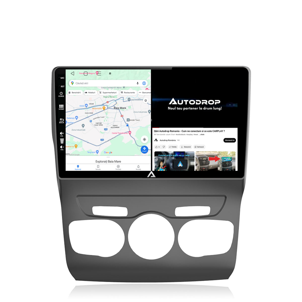 Navigatie Citroen C4L (2011-2016), Android, P-Octacore / 2GB RAM + 32GB ROM, 10.1 Inch - AD-BGP10002+AD-BGRKIT342