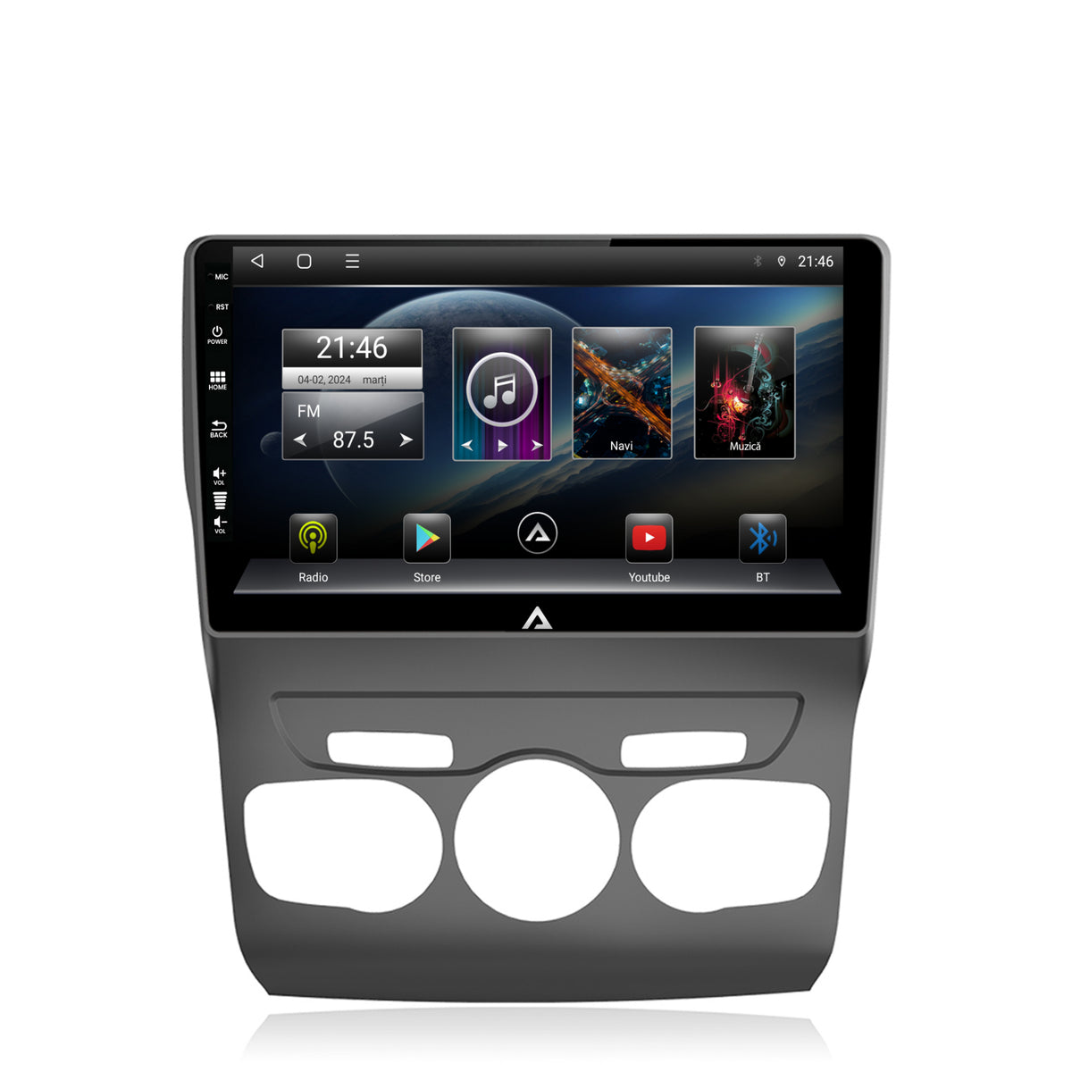 Navigatie Citroen C4L (2011-2016), Android, P-Octacore / 2GB RAM + 32GB ROM, 10.1 Inch - AD-BGP10002+AD-BGRKIT342