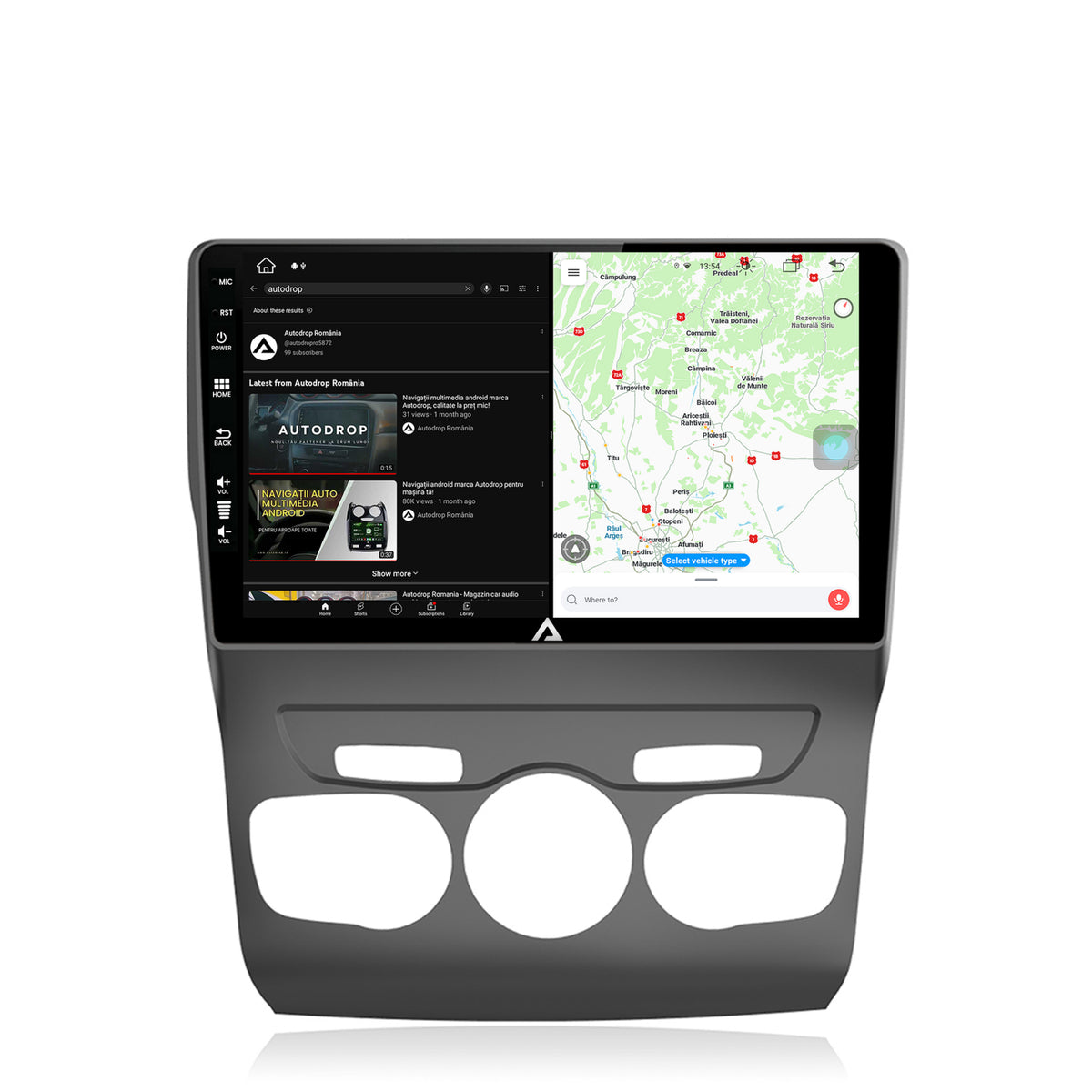Navigatie Citroen C4L (2011-2016), Android, Z-Octacore / 8GB RAM + 256GB ROM, 10.1 Inch - AD-BGZ10008+AD-BGRKIT342