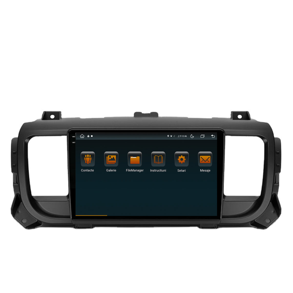 Navigatie Citroen Jumpy / Peugeot Expert (2017-2021), Android, V-Octacore / 4GB RAM + 64GB ROM, 9.5 Inch - AD-BGV9004+AD-BGRKIT348