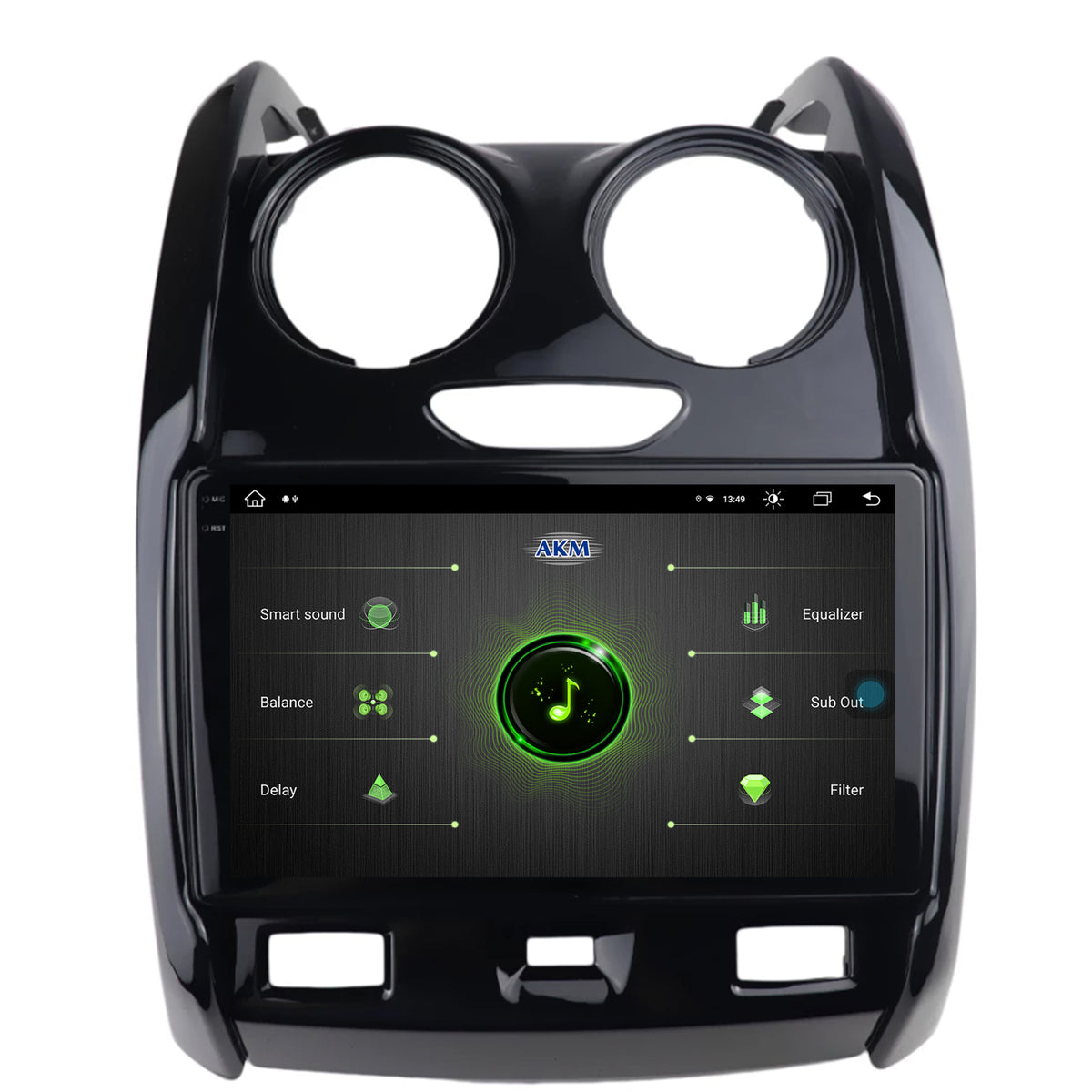 Navigatie Dacia Duster (2012-2019), Android, V-Octacore / 4GB RAM + 64GB ROM, 9.5 Inch - AD-BGV9004+AD-BGRKIT366V2