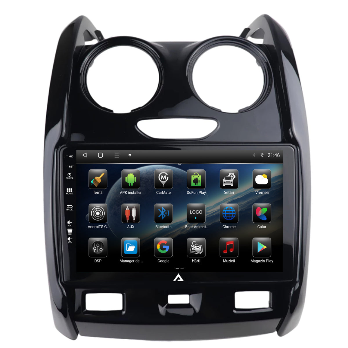 Navigatie Dacia Duster (2012-2021), Android, E-Octacore / 2GB RAM + 32GB ROM, 9 Inch - AD-BGE9002+AD-BGRKIT366V2